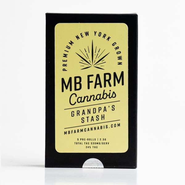 Featured image for “Flower - Grandpa's Stash - 1 oz - MB Farm”