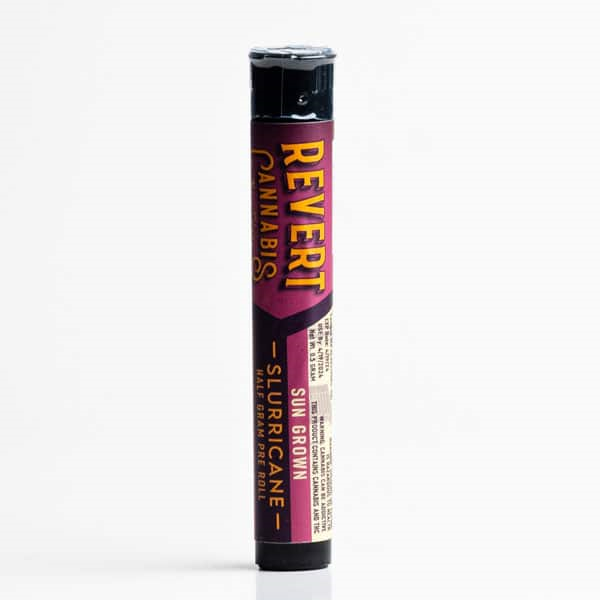 Featured image for “Pre-Rolls | Indica | SLURRICANE | .5G | REVERT |”